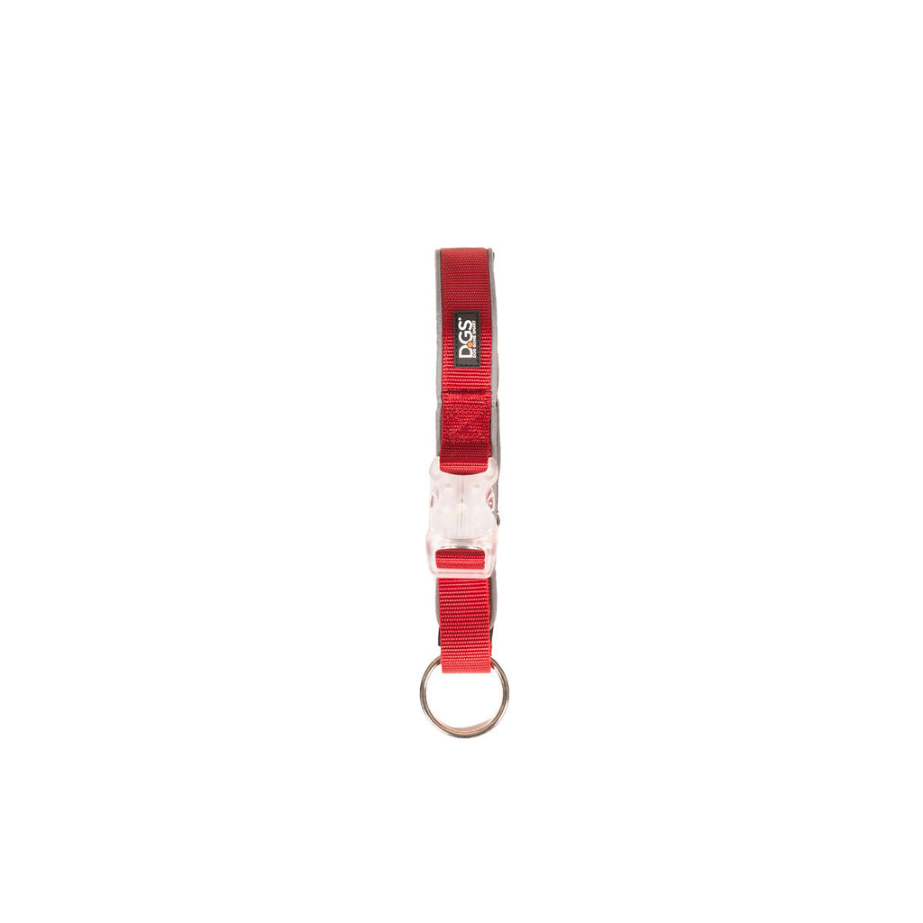 Dog collar Dog Gone Smart Red 12 Light-0