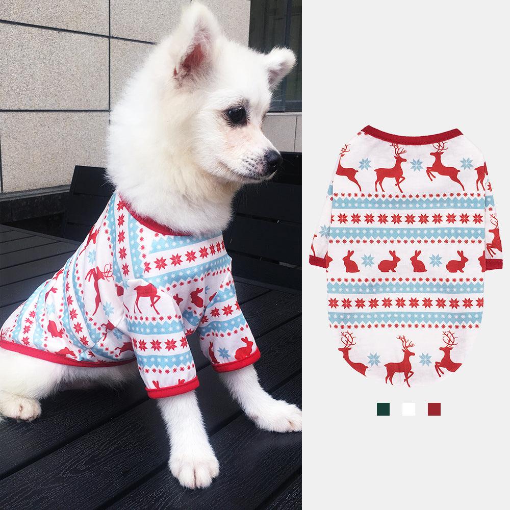 Festive Holiday Delight Dog Clothes Set-0