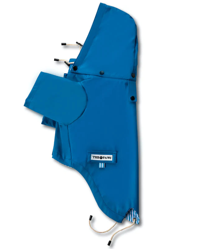 Sloane Waterproof Dog Rain Jacket (Navy) – by The Paw Co.-1