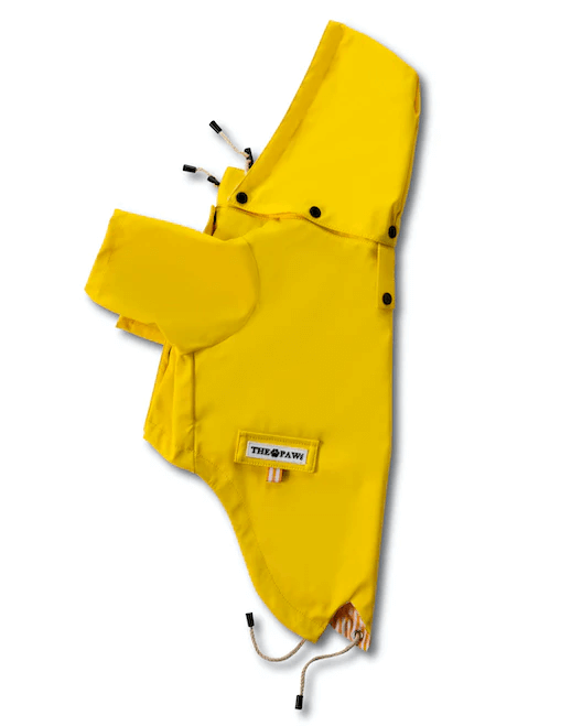 Sloane Waterproof Dog Rain Jacket (Lemon) – by The Paw Co.-3