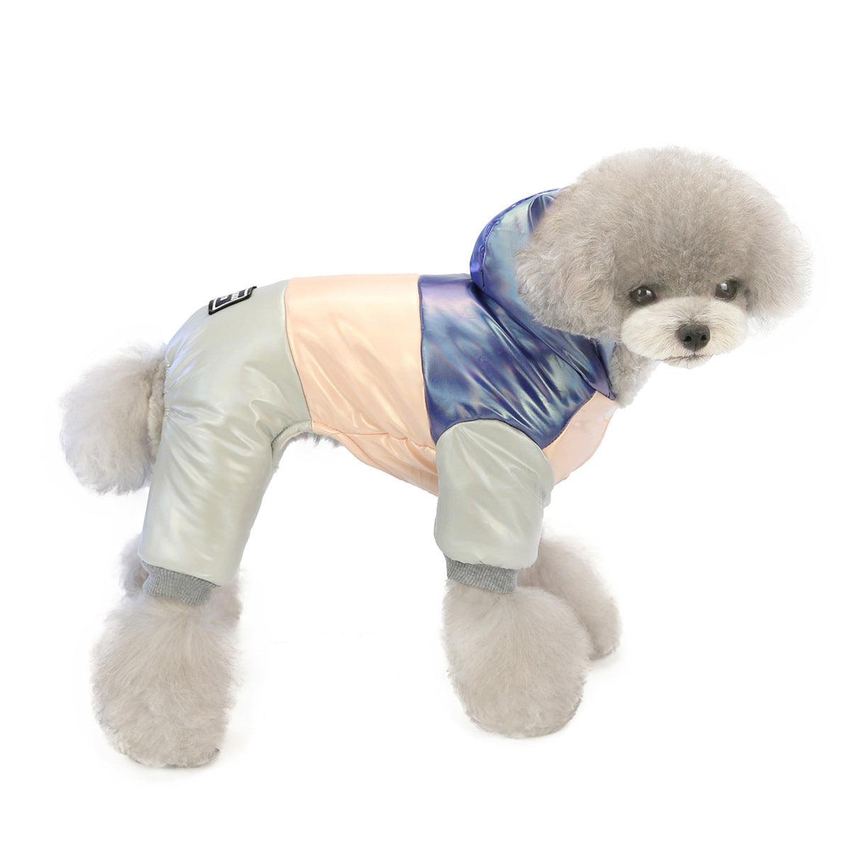 Winter Warmth Pet Fashion: Cozy Cotton Dog Clothes-3