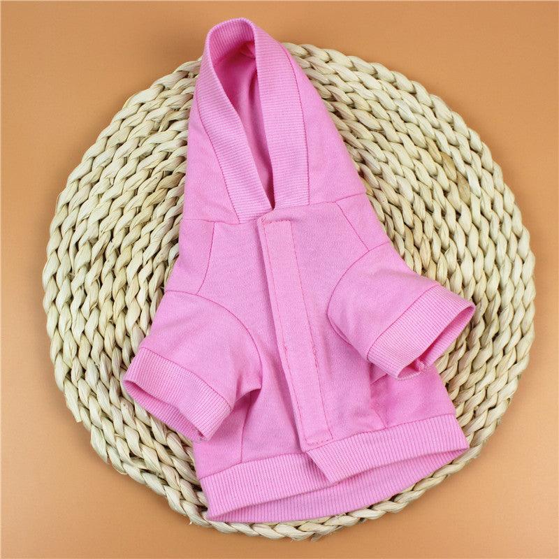 Princess Pink Hooded Cat Puppy Dog Clothes: The Ultimate Regal Ensemble For Your Furry Companion-4