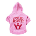 Princess Pink Hooded Cat Puppy Dog Clothes: The Ultimate Regal Ensemble For Your Furry Companion-0