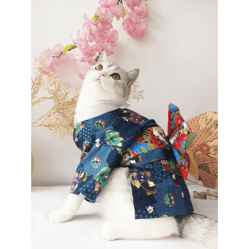 Pet Couture: Cherry Blossom Geisha Small Dog And Cat Clothes-5
