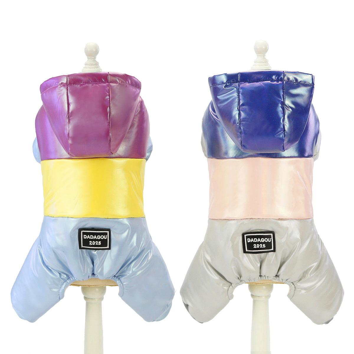 Winter Warmth Pet Fashion: Cozy Cotton Dog Clothes-1