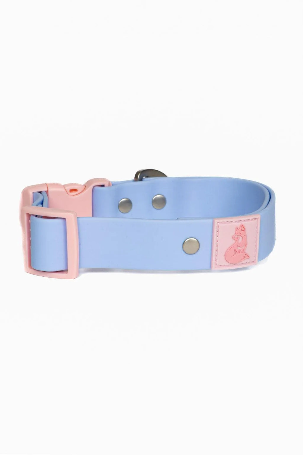 Blue Sky Orchid Waterproof Dog Collar-1