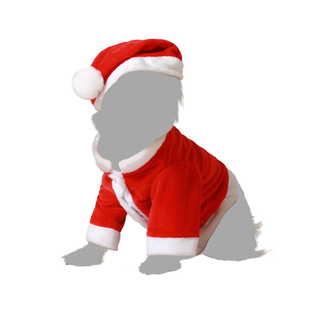 Dog Costume Father Christmas-1