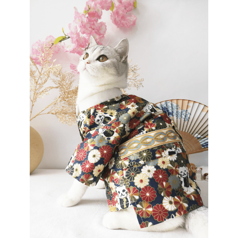Pet Couture: Cherry Blossom Geisha Small Dog And Cat Clothes-4