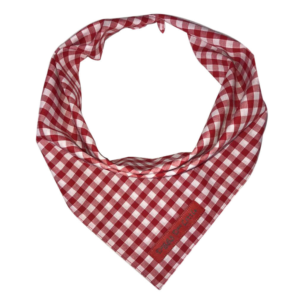 Red Chef Dog Bandana by Doggy Doo Little-0