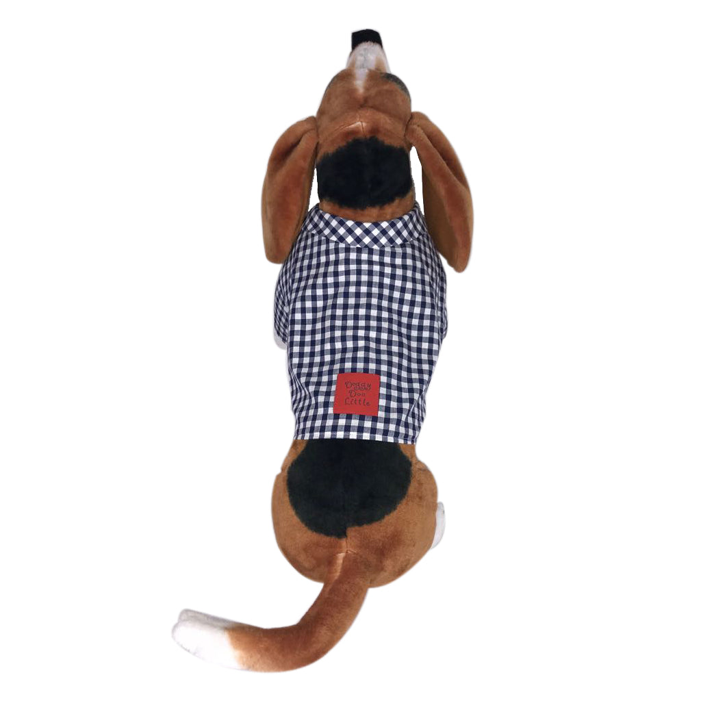 Blue Chef Dog Shirt by Doggy Doo Little-2