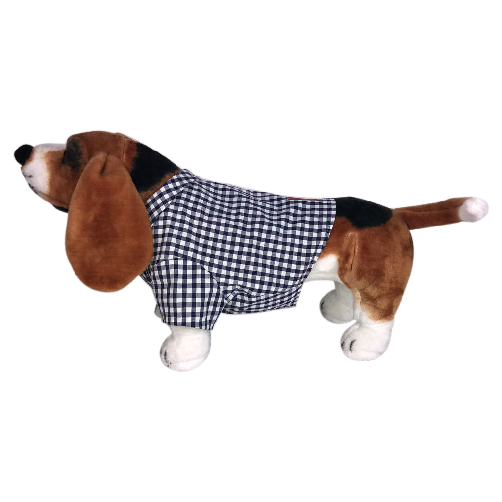 Blue Chef Dog Shirt by Doggy Doo Little-1