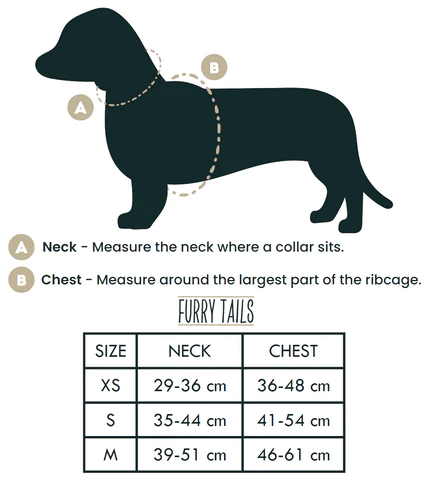 Dog Harness (Full Set) (Coco) – Dog Harness, Dog Collar, Dog Lead, Dog Poo Holder, Dog Bow Tie – by Furry Tails-4