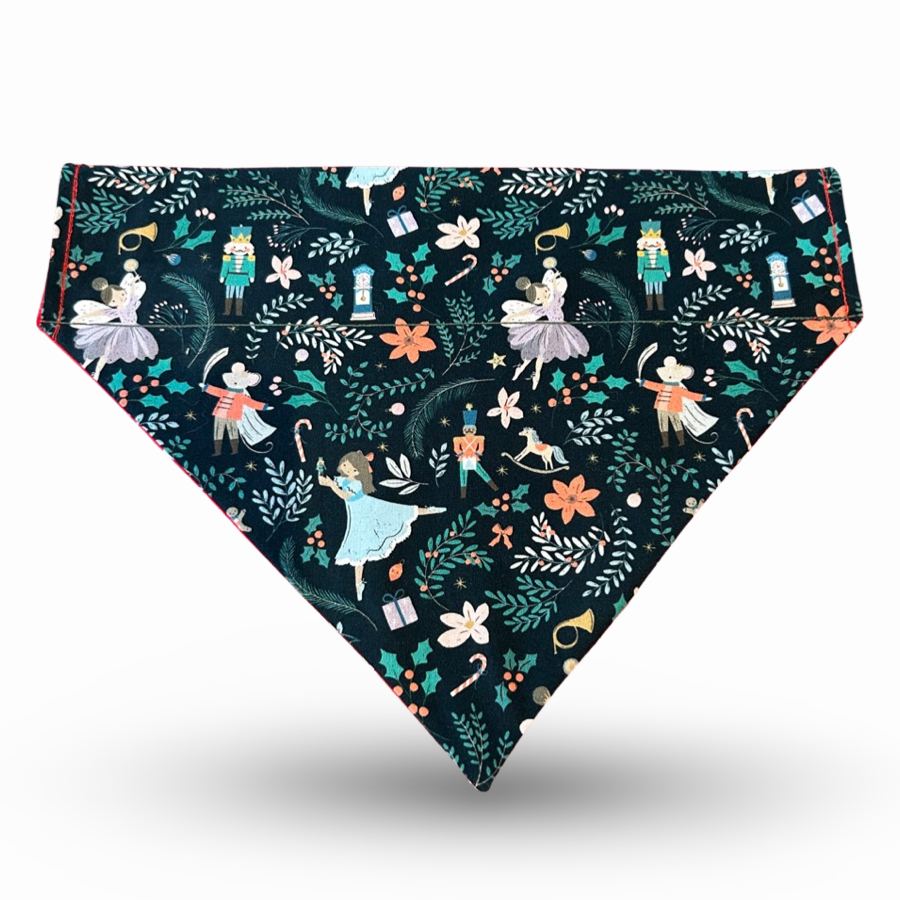 Christmas Dog Bandana - Sugar Plum Fairy