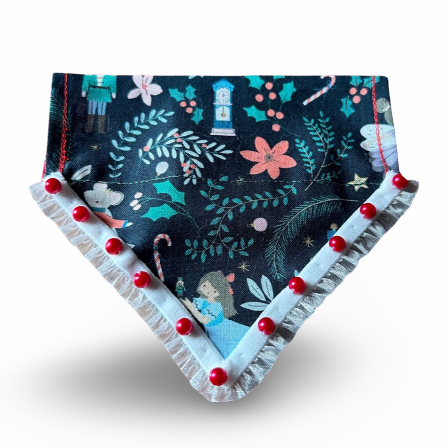 Christmas Dog Bandana - Sugar Plum Fairy