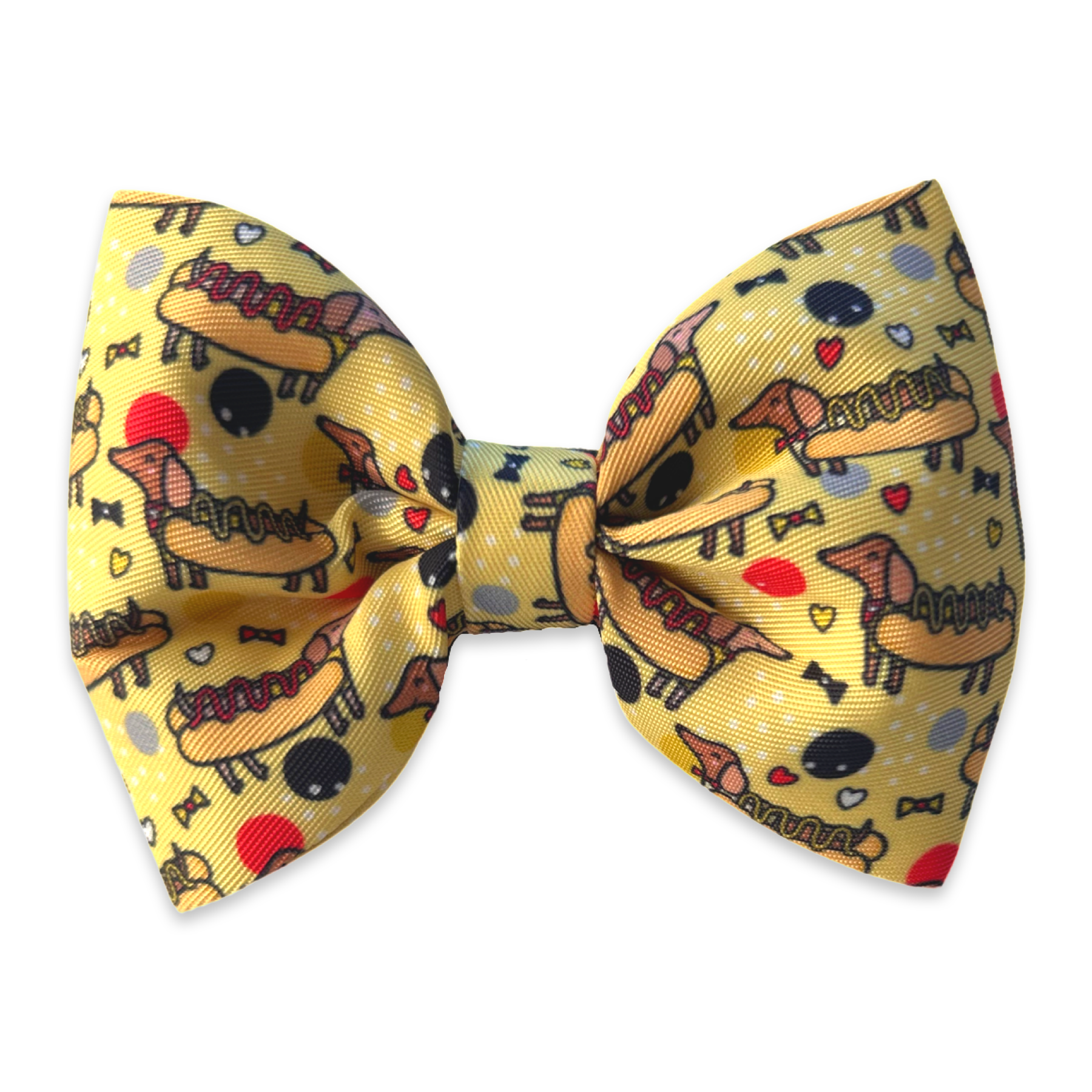 Dog Bow Tie - Hot Dog Dachshunds-0