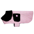 PA Pink Herringbone Dog Coat-0