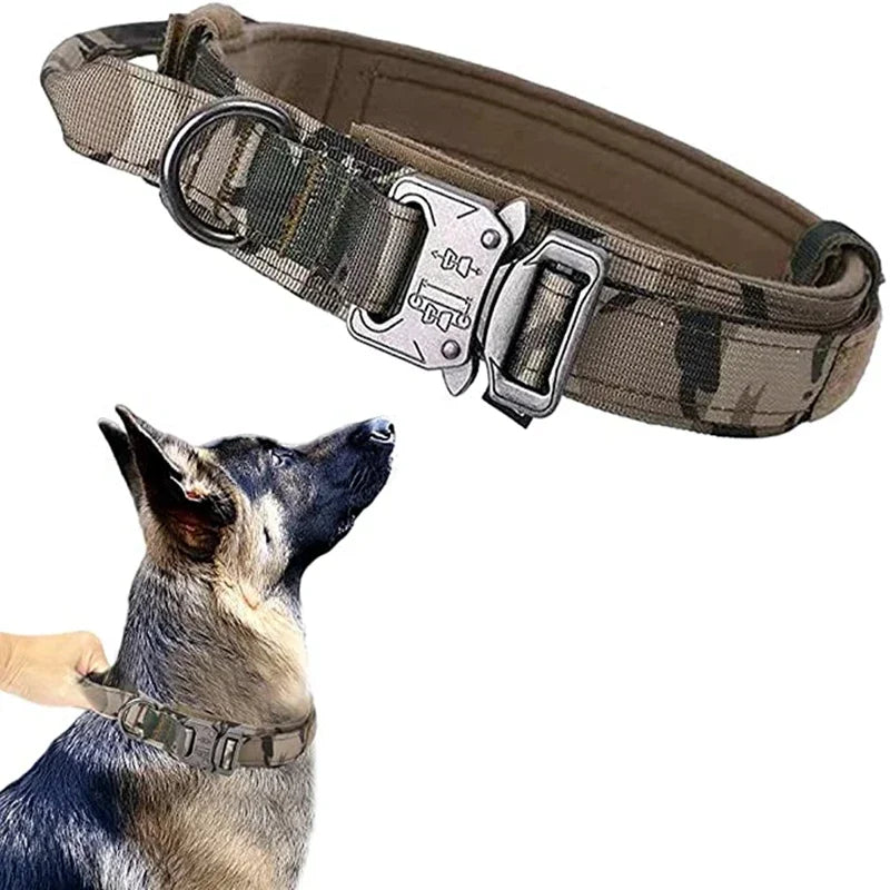 Durable Tactical Collar and Leash Set