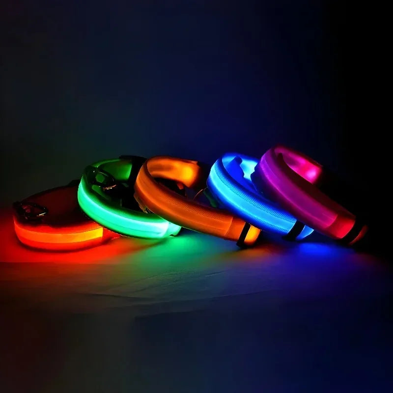 Flashing Nylon LED Collar