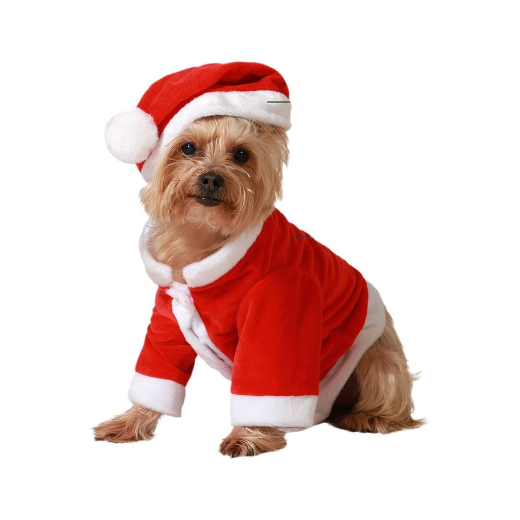Dog Costume Father Christmas-0
