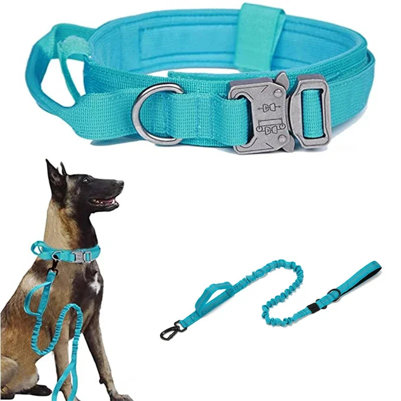 Durable Tactical Collar and Leash Set
