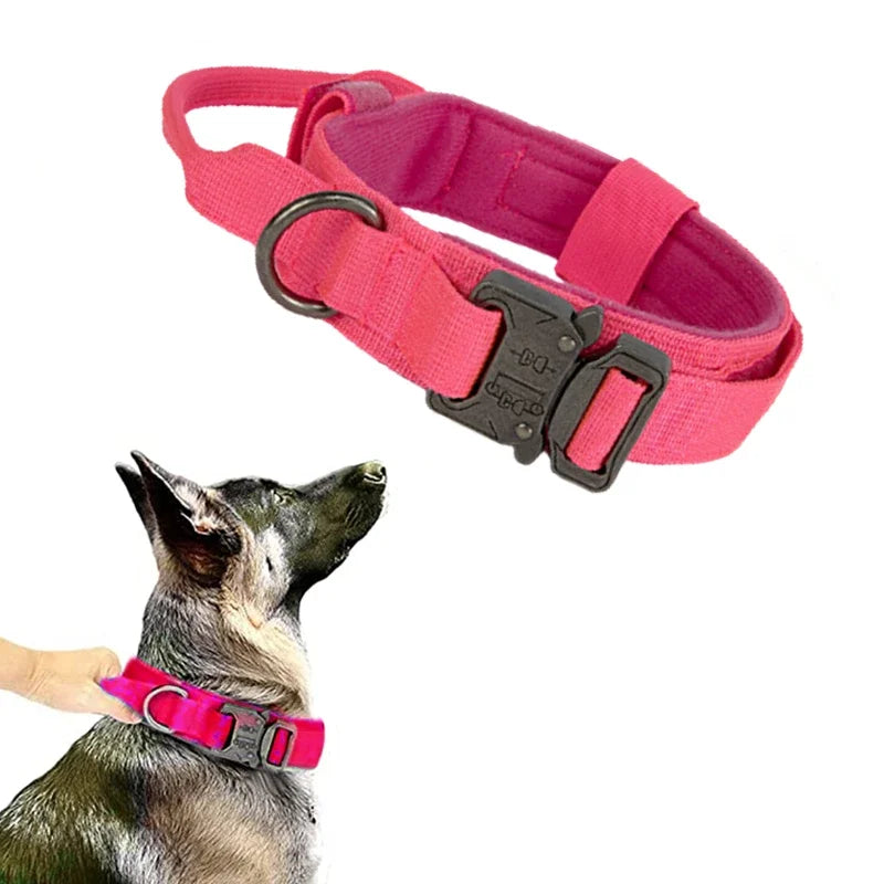 Durable Tactical Collar and Leash Set