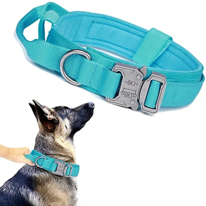 Durable Tactical Collar and Leash Set