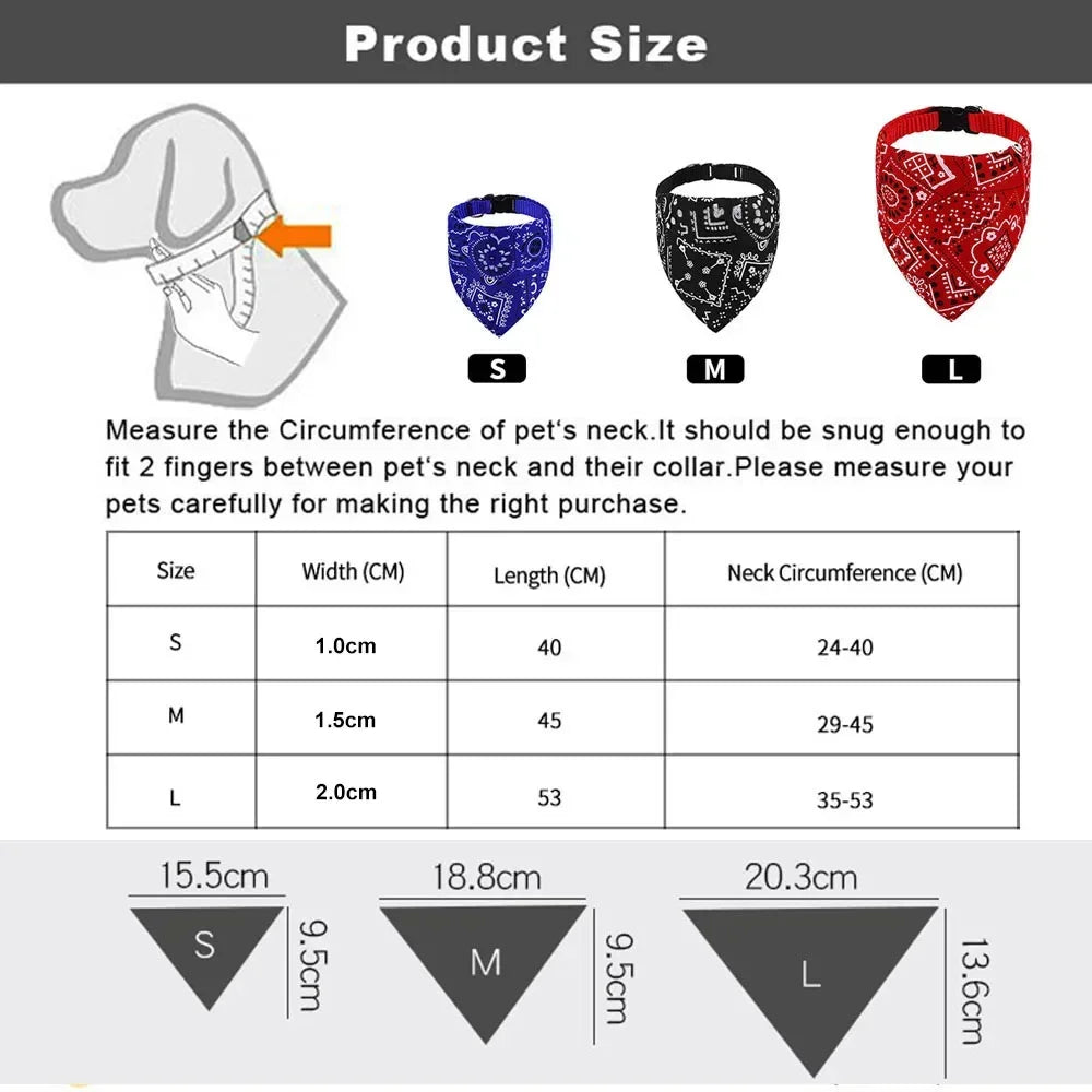 Adjustable Clip-lock Bandanas