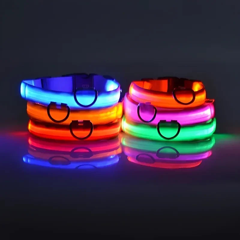 Flashing Nylon LED Collar
