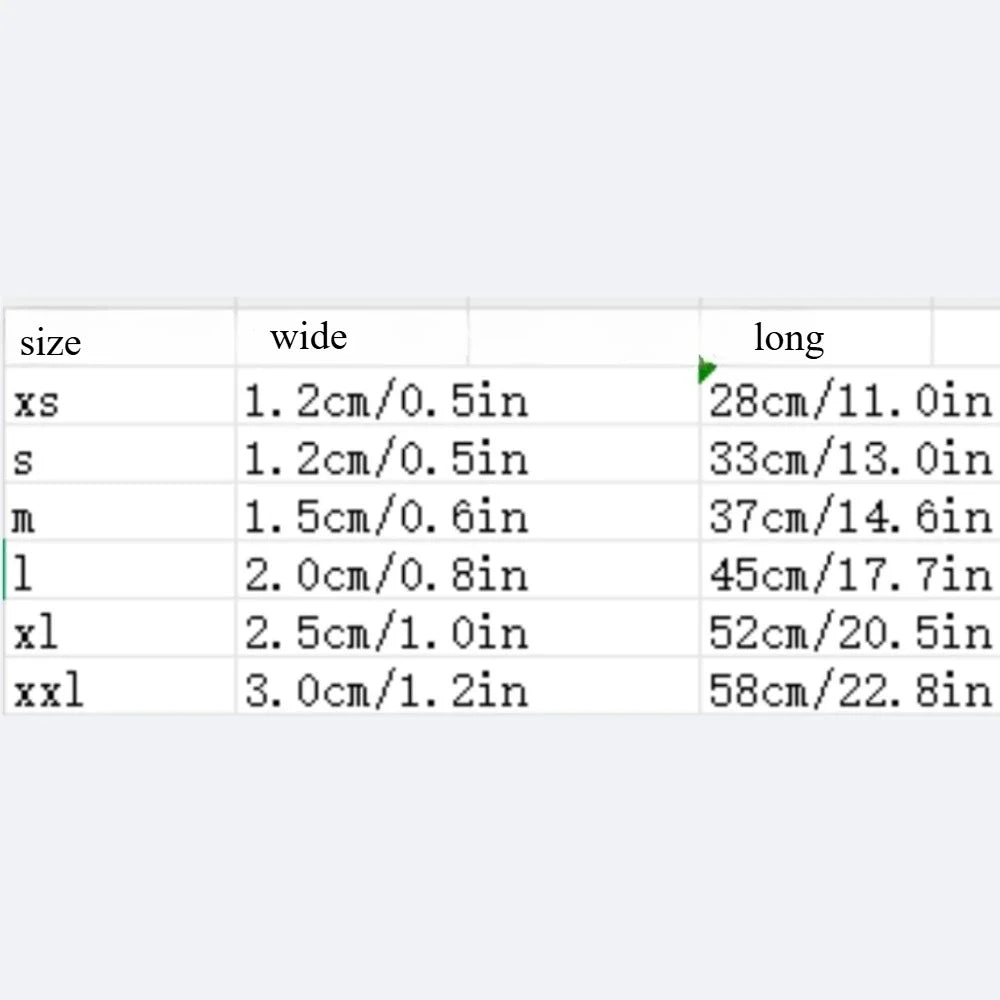 Colourful Collar for Small Dogs