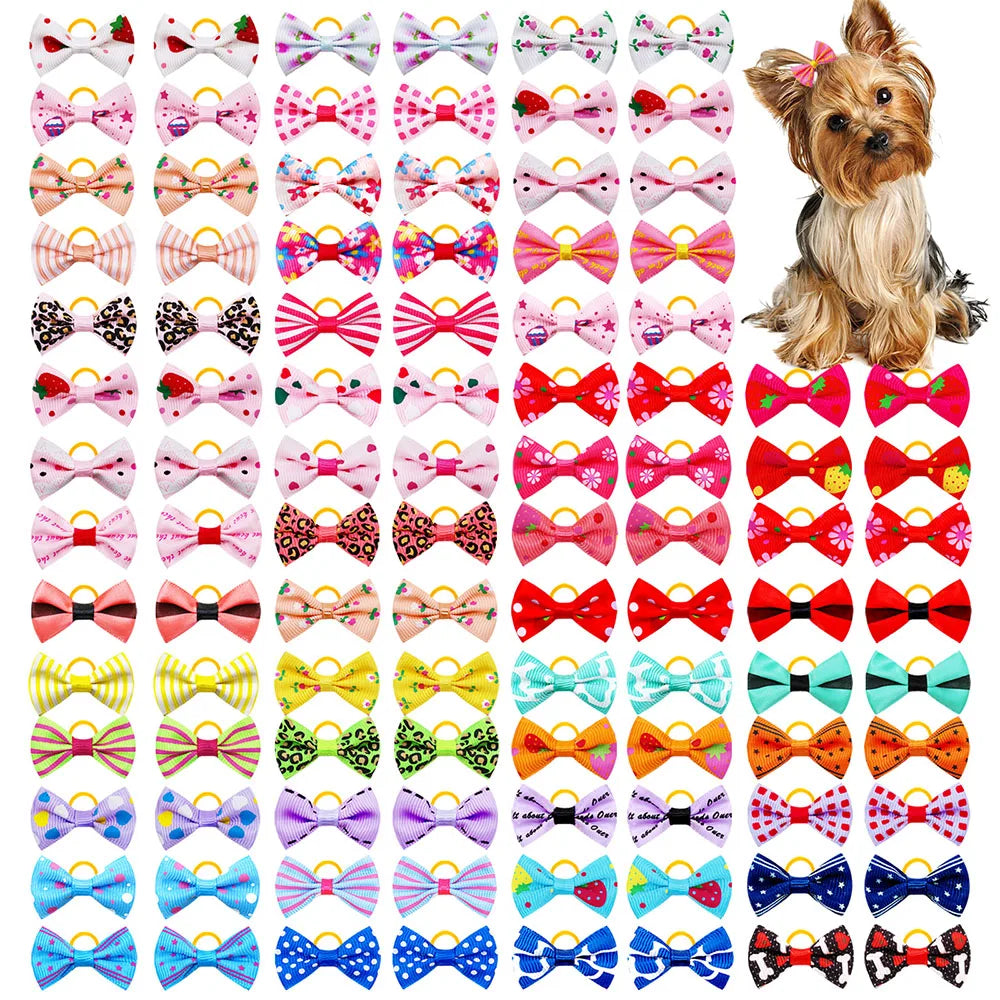 Selection of 30 Doggy Hair Bows