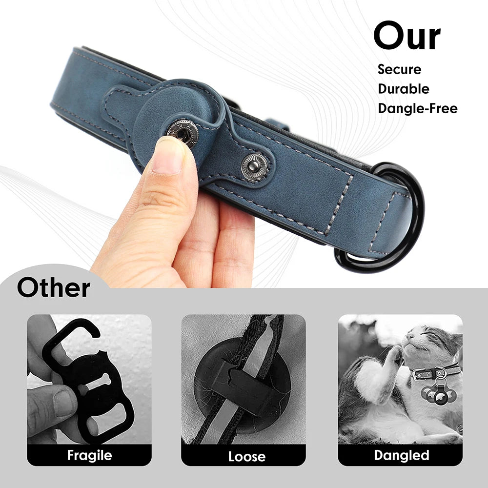 High Quality Collar with holder for GPS Tracker