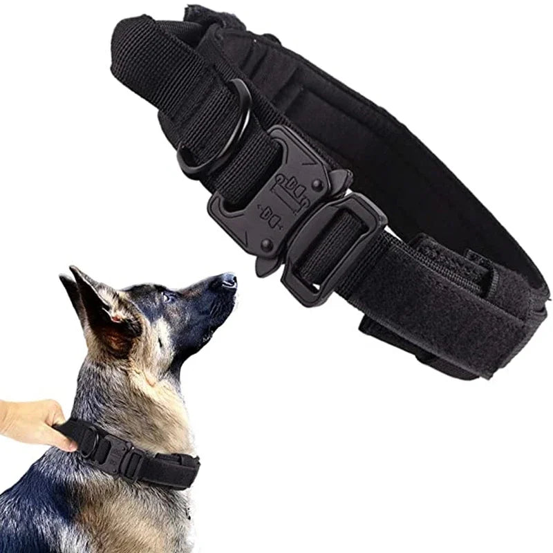 Durable Tactical Collar and Leash Set