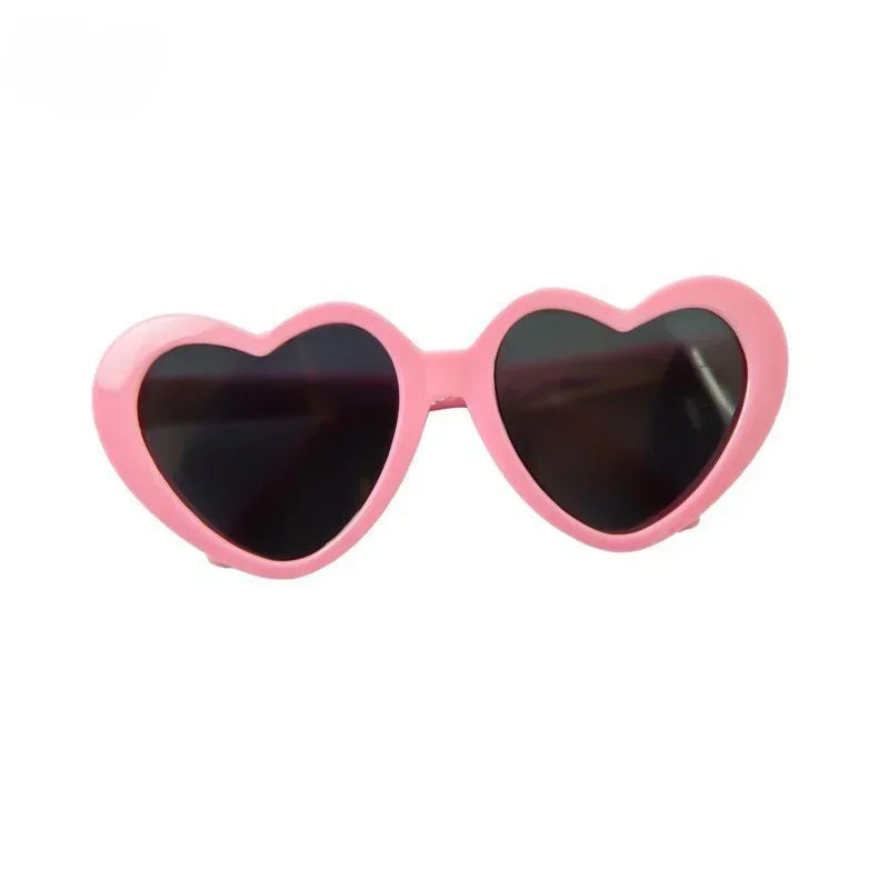 Heart Shaped Dog Sunglasses