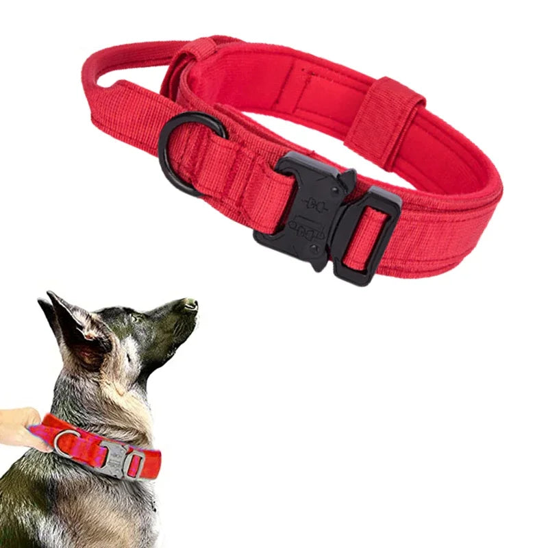 Durable Tactical Collar and Leash Set