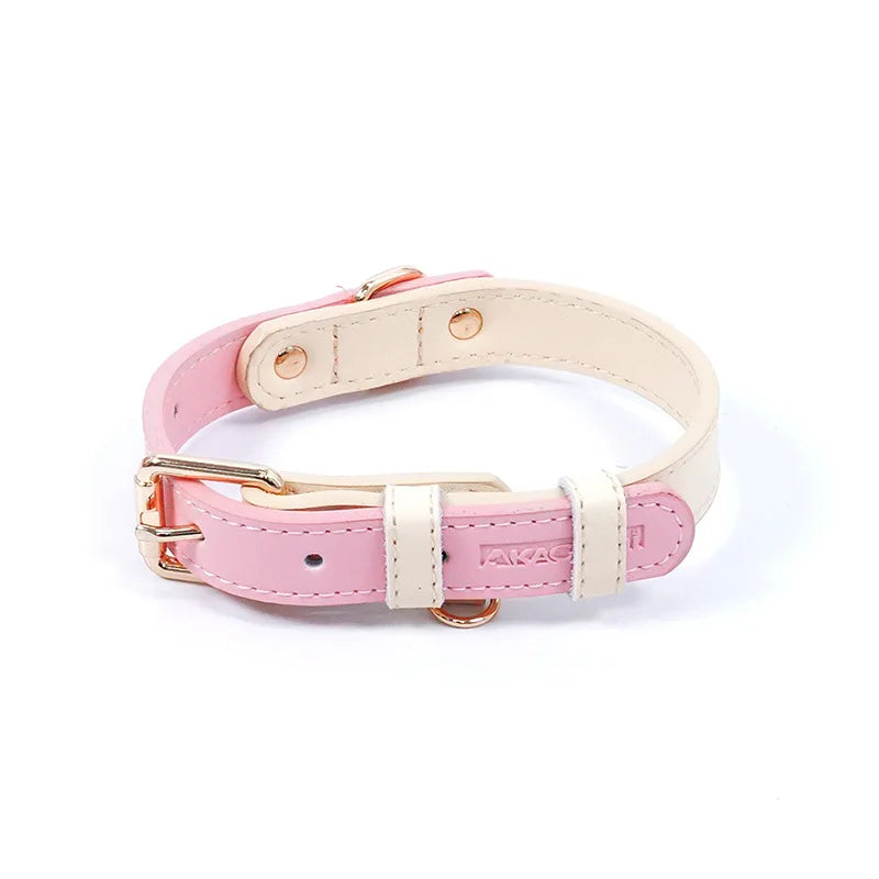Premium Leather Small Dog Collar