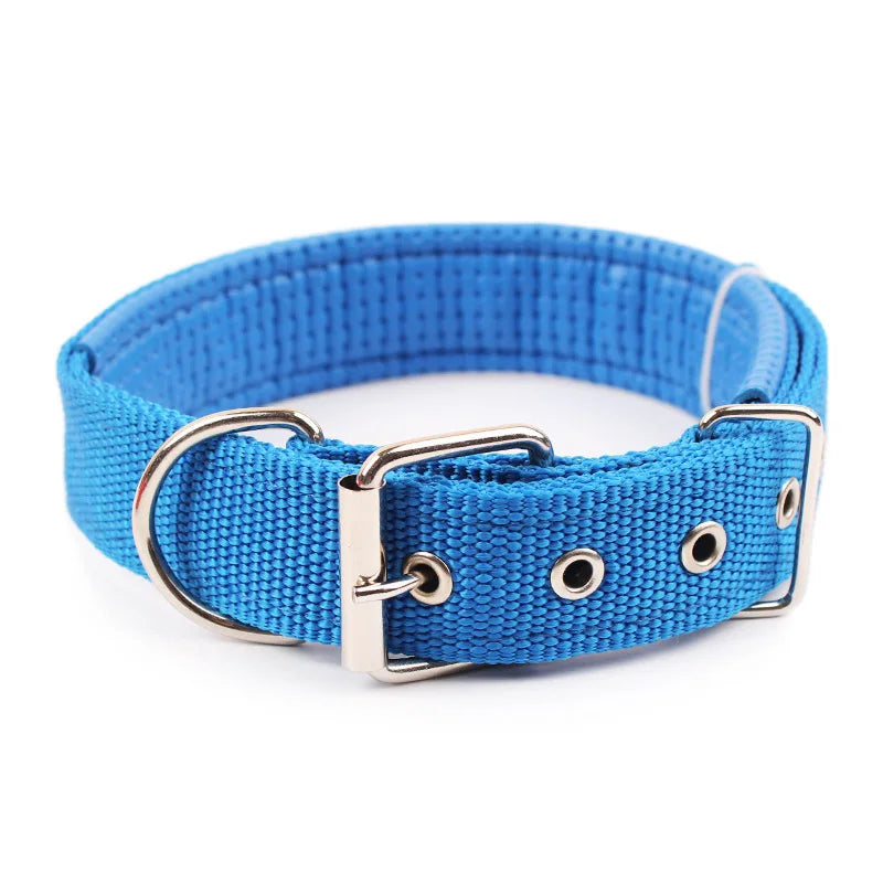 Solid Nylon Dog Collars for All Breeds-6