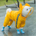 Autumn Pet Rainy Clothes - Small Dog Puppies Raincoat-0