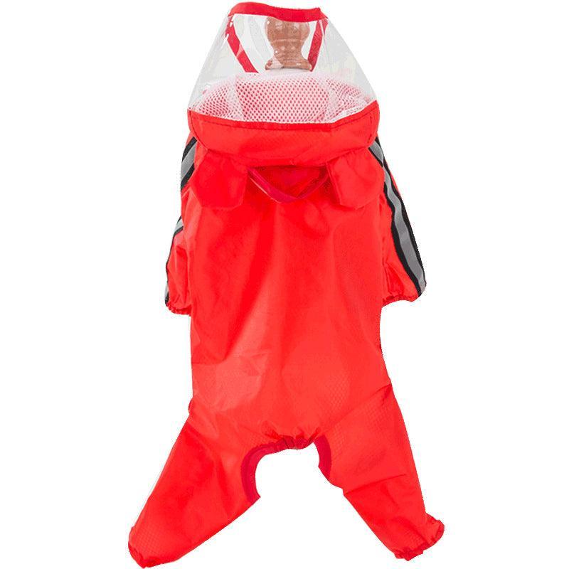 Autumn Pet Rainy Clothes - Small Dog Puppies Raincoat-2