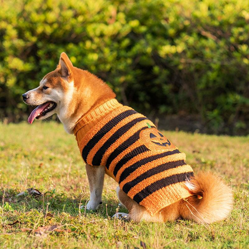 Halloween Dog Sweaters Pet Costume Warm Leisure Sweater Cosplay Clothes For Dogs-1