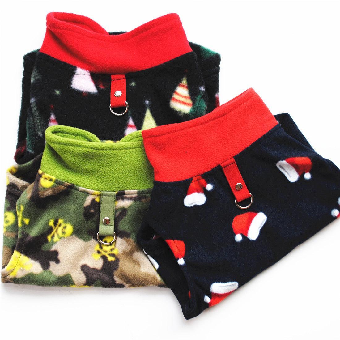 Cozy Canine Winter Fleece Dog Clothes-4