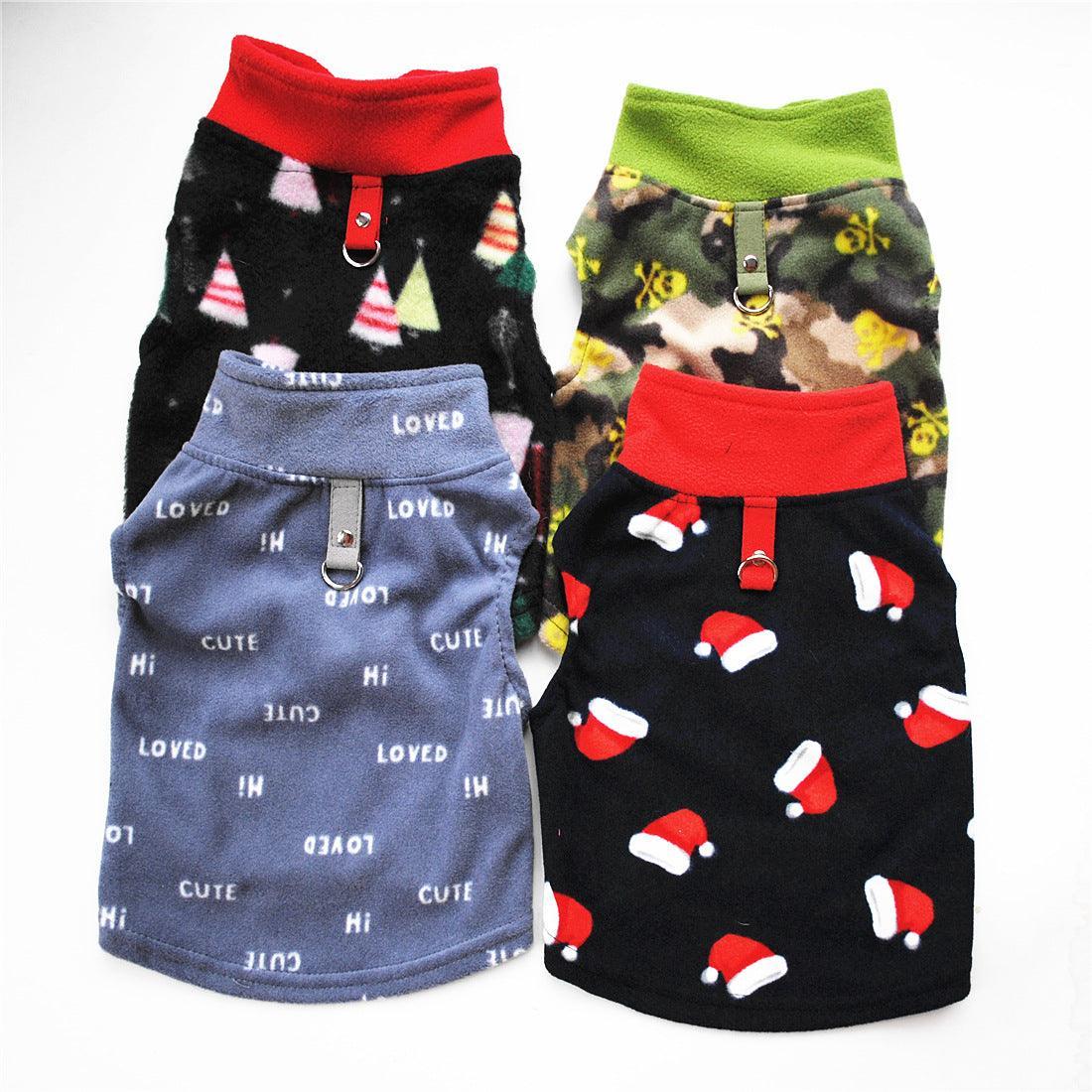 Cozy Canine Winter Fleece Dog Clothes-0