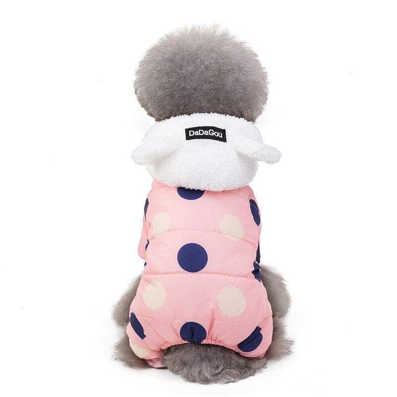 Dog Clothes Winter Pet Padded Vest Thickened Warm Jacket Costume Soft Pet Coat for Small Medium Dogs Cats Pets Outdoor Supplies-0