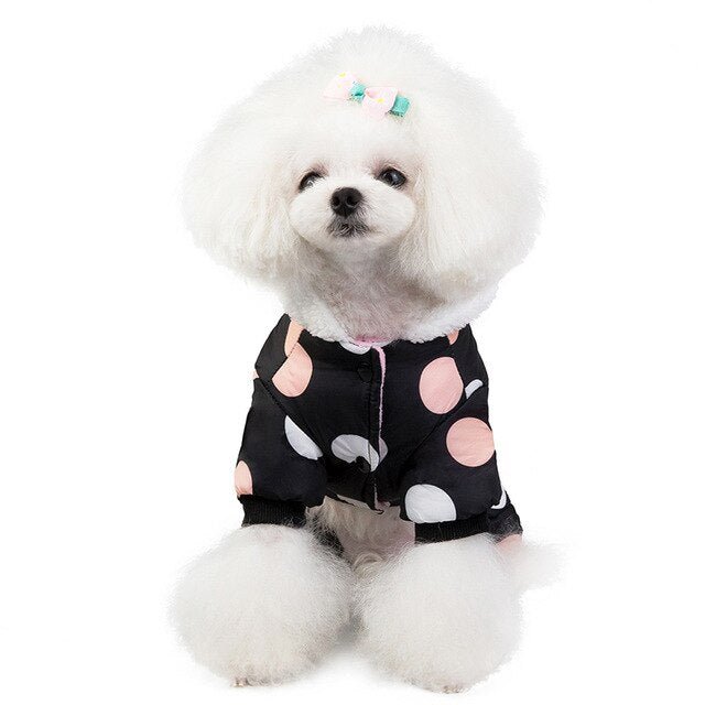 Dog Clothes Winter Pet Padded Vest Thickened Warm Jacket Costume Soft Pet Coat for Small Medium Dogs Cats Pets Outdoor Supplies-5