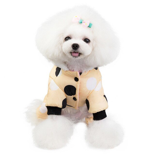 Dog Clothes Winter Pet Padded Vest Thickened Warm Jacket Costume Soft Pet Coat for Small Medium Dogs Cats Pets Outdoor Supplies-7