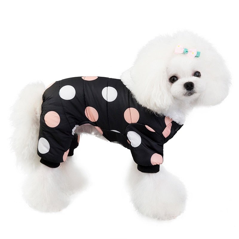 Dog Clothes Winter Pet Padded Vest Thickened Warm Jacket Costume Soft Pet Coat for Small Medium Dogs Cats Pets Outdoor Supplies-2