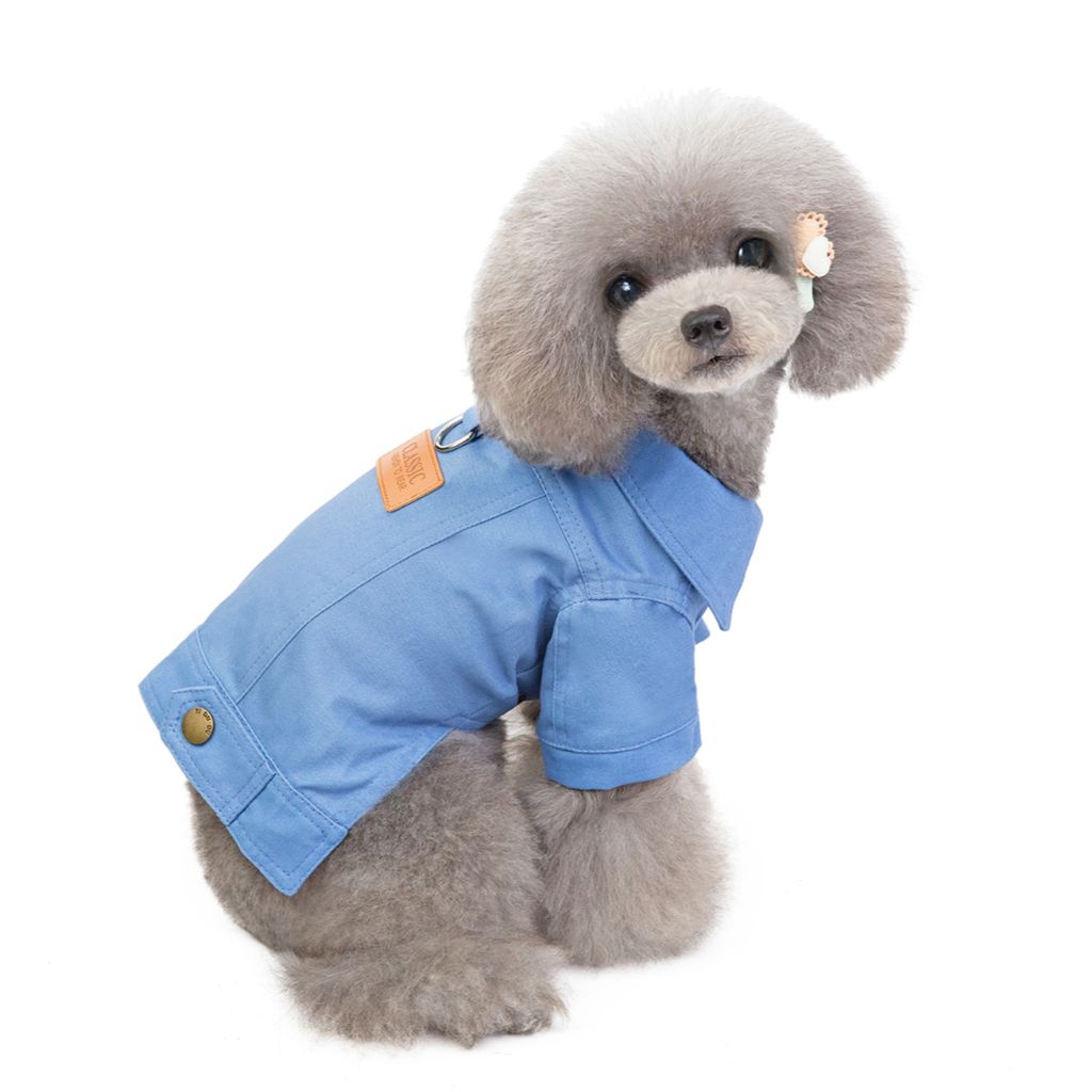 Blue Seasons Dog Jacket by Doggy Doo Little-2