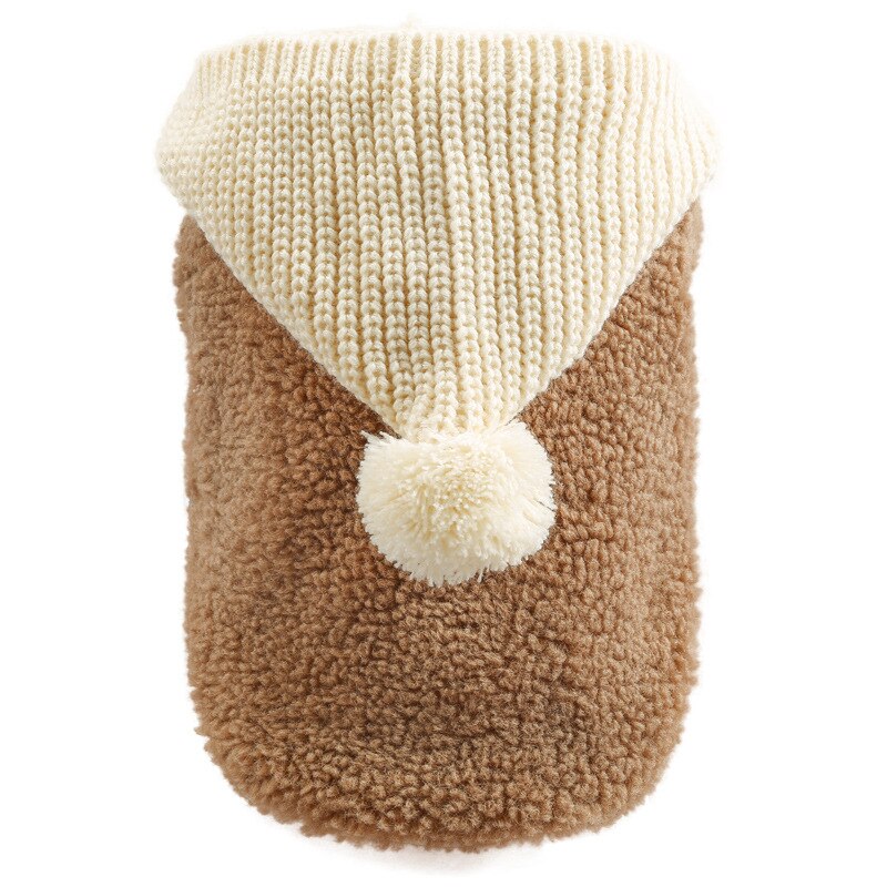 Winter Dog Clothes Puppy Hoodies for Small Medium Dogs French Bulldog Chihuahua Coat Warm Jacket Dog Clothes Honden Kleding-3