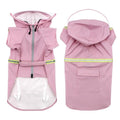 Pet Dog Raincoats Reflective Small Large Dogs Rain Coat Waterproof Jacket Fashion Outdoor Breathable Puppy Clothes 2XL-5XL-5