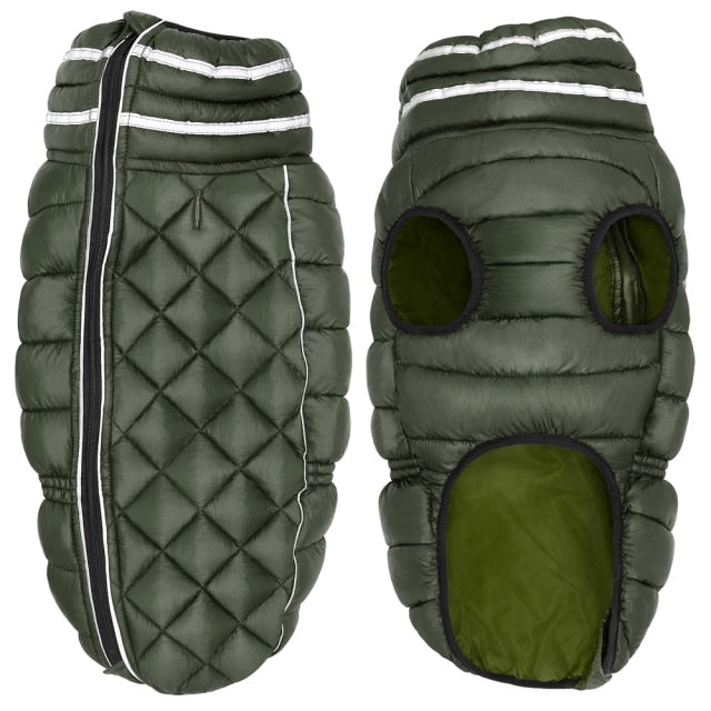 Waterproof Clothes for Large Dogs Reflective Dog Jacket Coat Warm Winter Pet Outdoor Clothing French Bulldog Costume Outfit 4XL-1