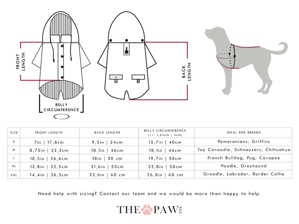 Sloane Waterproof Dog Rain Jacket (Lemon) – by The Paw Co.-7